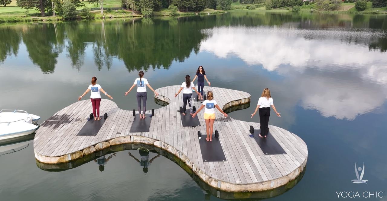 Cours Yoga Chic sur ponton